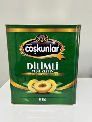 DİLİMLİ YEŞİL ZEYTİN resmi