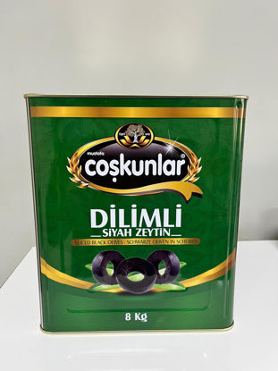 DİLİMLİ SİYAH ZEYTİN resmi